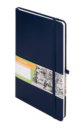 Notes linia A5 Romantyzm Granatowy 019133