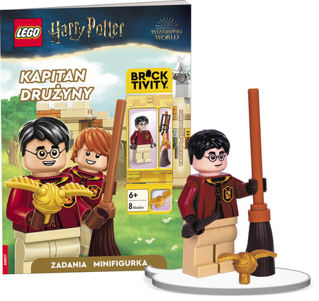 Książeczka LEGO HARRY POTTER  KAPITAN DRUŻYNY 344429