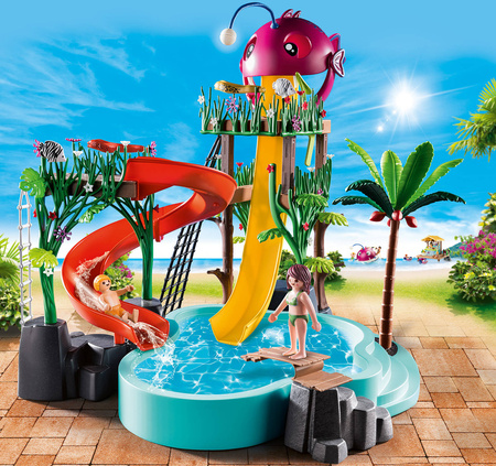 Playmobil 70609 Aqua Park ze zjeżdżalniami