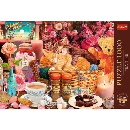 Puzzle Trefl 1000 Premium Plus Tea Time Wszystko co przyjemne 108026