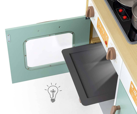 Drewniana kuchnia Bjorn Mint 128925