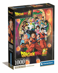 Clementoni Puzzle 1000 Compact Anime Dragon Ball 399192