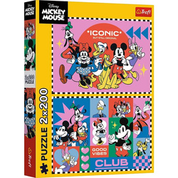 Puzzle Trefl 2x200 Czas z przyjaciółmi Disney 133196