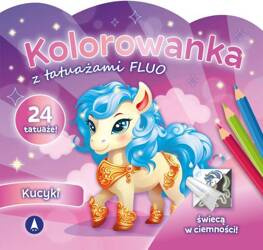 KSIĄŻECZKA FLUO-KUCYKI 077582