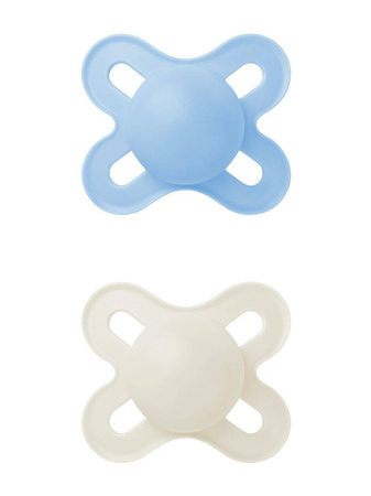 Mam Baby Smoczek uspokajający 2 szt Start Silky 0-2m Matt Boy 831140