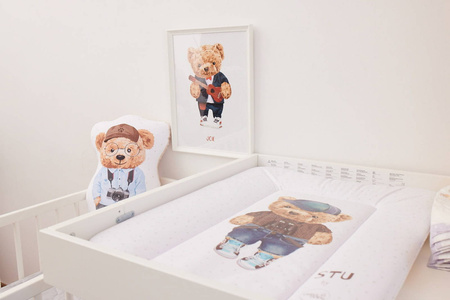 Ceba przewijak miękki mały (50x70) Fluffy Puffy Stu 337456