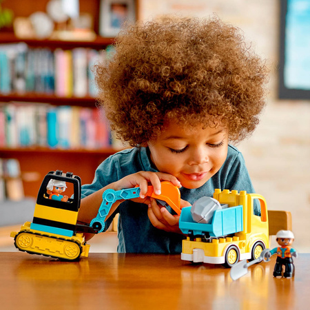 Lego 10931 ciężarówka i koparka gąsienicowa v29
