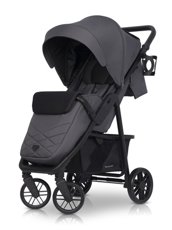 Euro-Cart Flex Black Edition kol. Iron 737017 Wózek dziecięcy