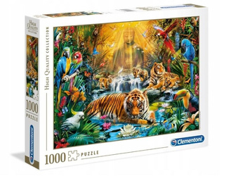 Clementoni puzzle 1000 mystic tigers