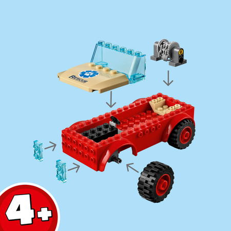 Lego 60301 CityTerenówka ratowników dzikich zwierząt