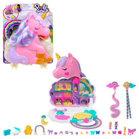 Polly Pocket HKV51 Jednorożec Salon piękności 109302