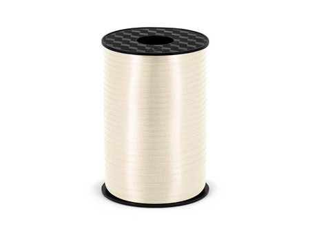 Wstążka plastikowa j. kremowy mat 5mm/225m 748873