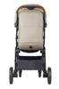 Easywalker Jackey2 XL Przestronny, samoskładający się wózek spacerowy z kołami XL Pearl Taupe 117394
