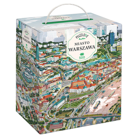 CzuCzu Puzzlove CzuCzu Miasto Warszawa 500 elementów 9+ 492658