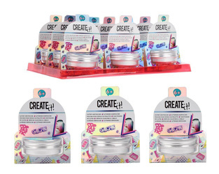 Create it ! Maskara z brokatem do włosów 098607