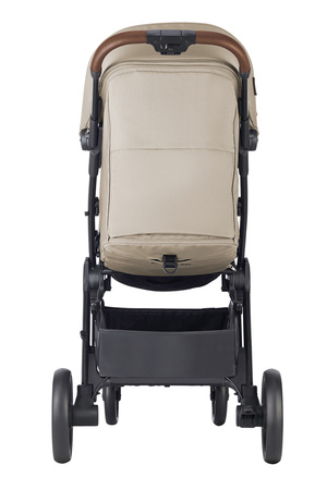 Easywalker Jackey2 XL Przestronny, samoskładający się wózek spacerowy z kołami XL Pearl Taupe 117394