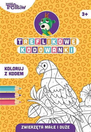 Trefl Treflikowe kodowanki Zwierzęta małe i duże 168809