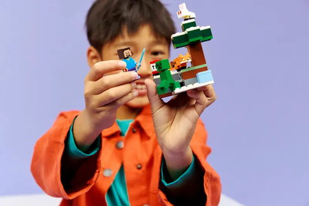 LEGO 21583 MINECRAFT Przygoda stevea w tajdze 034071