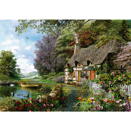 Puzzle trefl 1000 uroczy zakątek 10297
