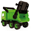 Middle truck wywrotka zielona w kartonie wader 32101