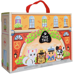 Trefl Zabawka drewniana Magnetic box City 618167