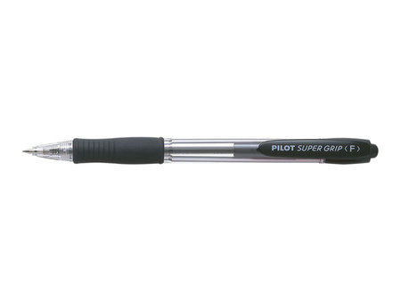 Długopis olejowy Pilot Super Grip czarny 0,7mm