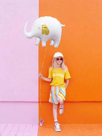 Balon foliowy Słoń 83x58cm mix 161108