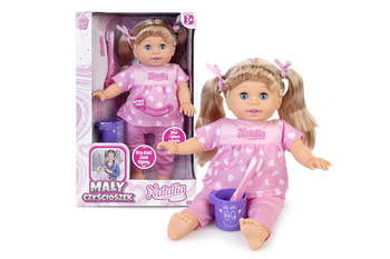 Lalka Natalia mały czyścioszek 33cm 122514