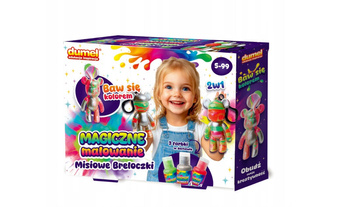 Dumel Magiczne malowanie Misiowe breloczki 306223