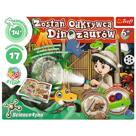 Zestaw naukowy Zostań odkrywcą dinozaurów 619645 Science4You