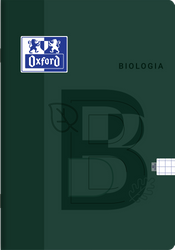 Zeszyt Oxford temat. A5 60k 90g biologia krata 420699