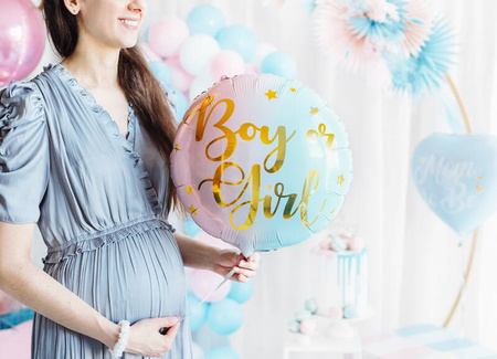 Balon foliowy Boy or Girl 35cm mix 170858