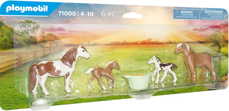 Playmobil 71000 dwa konie islandzkie ze źrebakiem