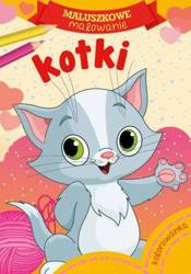 Książeczka maluszkowe malowanie kotki