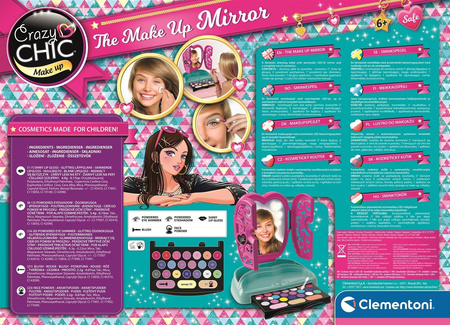 Clementoni crazy chic lusterko do makijażu 506415