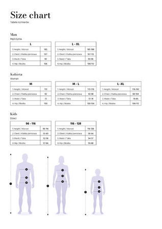Strój dziecięcy Kościotrup 116-128cm bez rękawic 049246