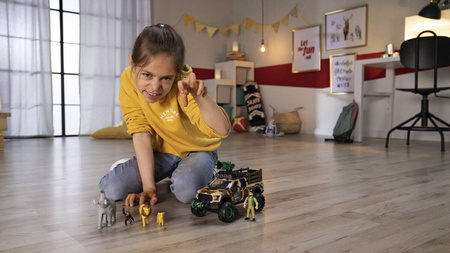 Dickie Playlife Zestaw strażnika dzikich zwierząt 25 cm 075322