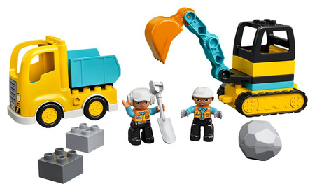 Lego 10931 ciężarówka i koparka gąsienicowa v29