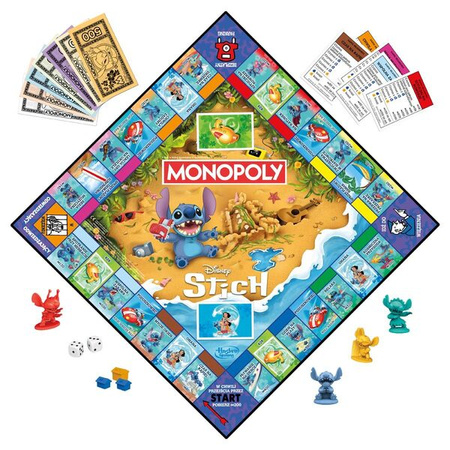 Gra Hasbro Monopoly G0388 Stitch 325037