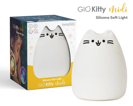 Innogio lampka silikonowa gio kitty midi ljc-101 