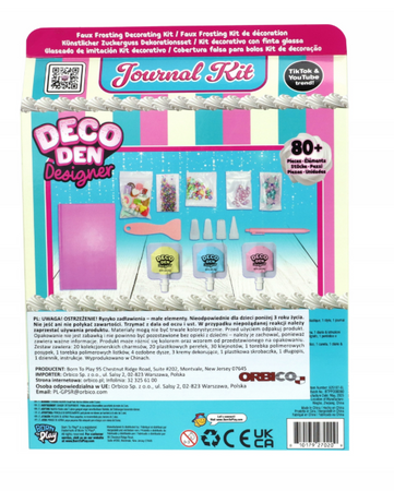 Deco Den akcesoria Sweet Journal 270209