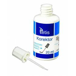 Korektor Tetis w pędzelku 20ml BK100-AP 013856