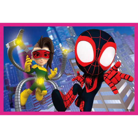 Clementoni Cubi Klocki 6 Spidey&His amazing friends 406616