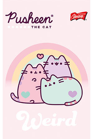 Notatnik A6 50k kratka PUSHEEN 716607
