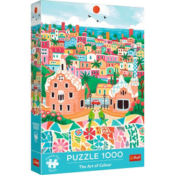 Puzzle Trefl 1000 Premium Plus The Art of Colour Barcelona Hiszpania 108941