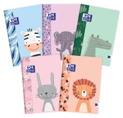 Zeszyt Oxford A4 32k 3linia kolorowa 90g Kids 420293