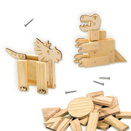 Ses Creative Zestaw stolarski Dinozaury 009427
