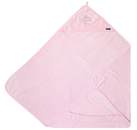Texpol Okrycie kąpielowe bambusowe mała księżniczka 85x85 500g róż gat1 012130
