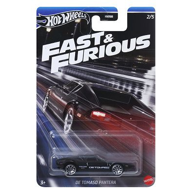 Hot Wheels HNR88 2/5 Autko Szybcy i Wściekli De Tomaso Pantera 187225
