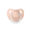 Suavinex Smoczek anatomiczny silikonowy 2 szt. | 0-6 m | brzoskwiniowy | Dreams